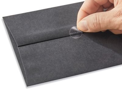 Enveloppes à ouverture latérale pour cartes professionnelles – 3 x 4 1/2  po, transparent S-5940 - Uline