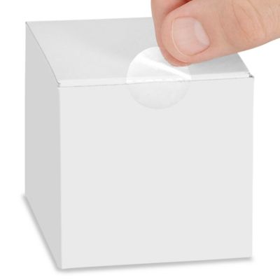 小物 aevil labels O.I.T zine Mailing Labels - Horizontal Perforation, Clear Acetate, 1