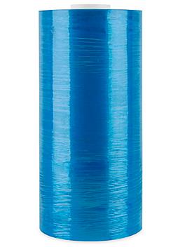 Uline Machine Length Wrap - Cast, 80 gauge, 20" x 6,000', Blue S-6146