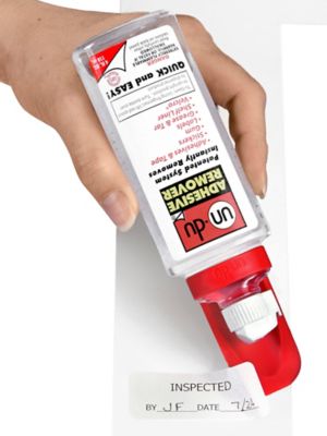 Un-du® Label Remover - 4 oz Bottle S-6153 - Uline