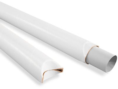 Mailing Tubes with End Caps - 3 x 24, .070 Thick, Green - ULINE - Carton of 25 - S-8106GRN