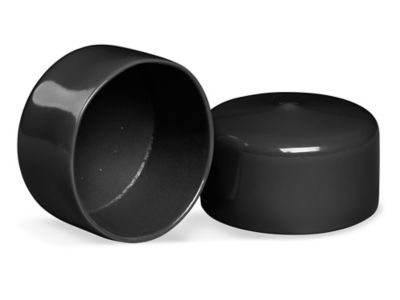 Plastic Black Mailing Tube Caps