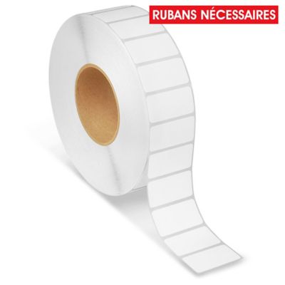 Industrial Thermal Transfer Labels - 2 x 1", Ribbons Required S-6249