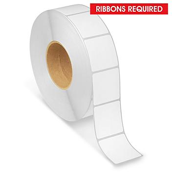 Industrial Thermal Transfer Labels - 2 x 2", Ribbons Required S-6250