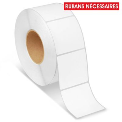 Industrial Thermal Transfer Labels - 3 x 3", Ribbons Required S-6251