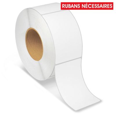 Industrial Thermal Transfer Labels - 3 x 5", Ribbons Required S-6252