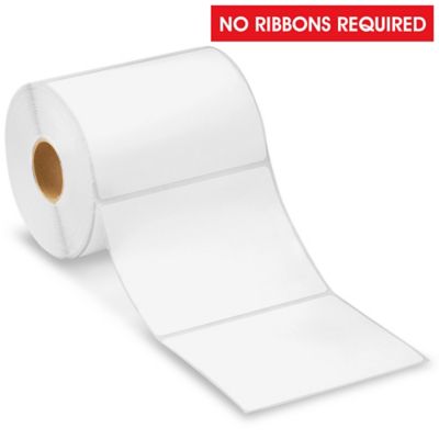 3 Core Series Thermal Transfer Paper Label, White, B-424, 3 in x