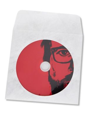 Tyvek&reg; CD Envelopes with Window - 5 x 5" S-6271