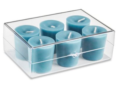 Plastic Boxes - 6 x 4 x 2 S-6279 - Uline