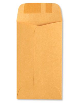 Coin Envelopes - Kraft, 2 1/2 x 4 1/4" S-6285
