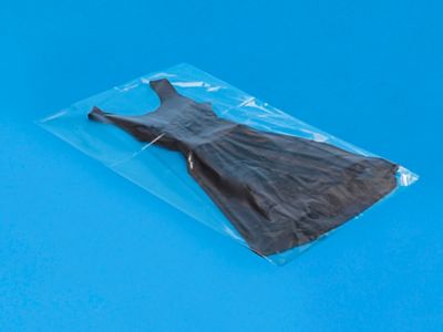 2 Mil Drawstring Bags 16 x 24, Clear - ULINE - Carton of 500 - S-11056