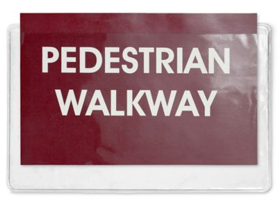 Press-On Vinyl Envelopes - 8 x 5" S-6383