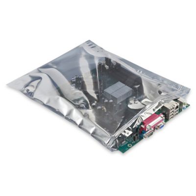 10 x 13" Reclosable Static Shielding Bags - No Print S-6513