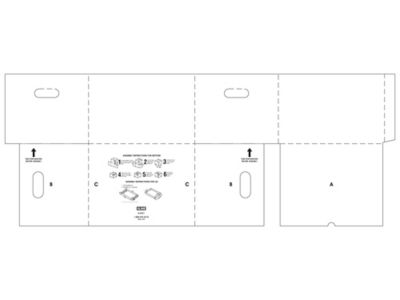 24 x 15 x 11 Kit de Cajas para Envíos Variación 2 S-16427 - Uline