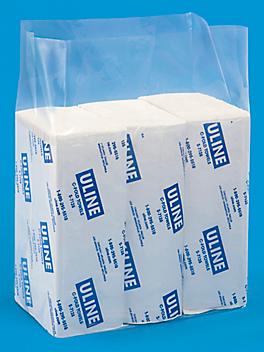 10 x 6 x 18" 2 Mil Gusseted Poly Bags S-6550