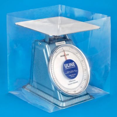 12 x 12 x 18" 2 Mil Gusseted Poly Bags S-6553