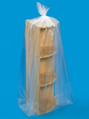 20 x 20 x 48" 2 Mil Gusseted Poly Bags S-6557