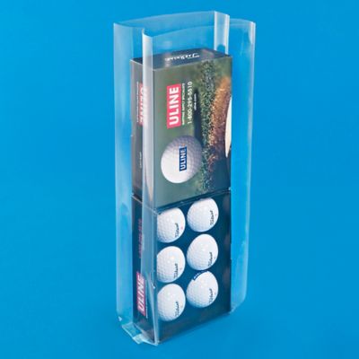 5 x 3 x 15" 3 Mil Gusseted Poly Bags S-6559