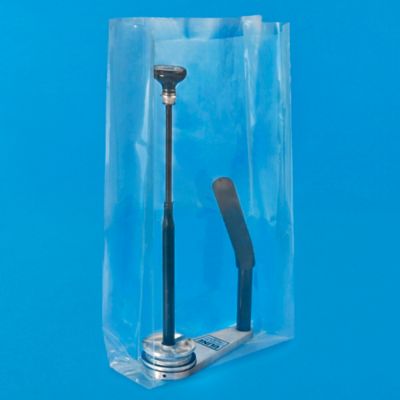 12 x 6 x 24" 3 Mil Gusseted Poly Bags S-6563
