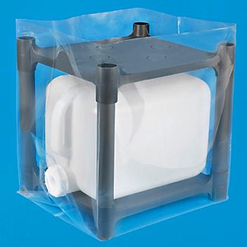16 x 14 x 24" 3 Mil Gusseted Poly Bags S-6565