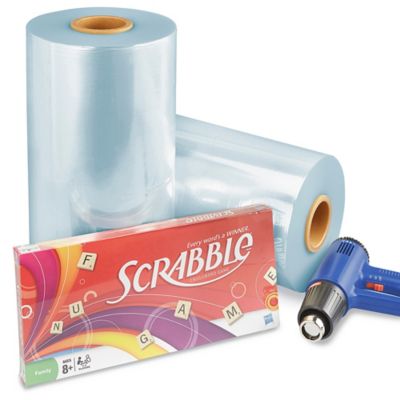 Uline PVC Shrink Film Roll - 75 gauge, 18" x 2,000' S-6576