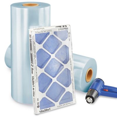 Uline PVC Shrink Film Roll - 75 gauge, 24" x 2,000' S-6577