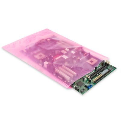 12 x 18" 2 Mil Anti-Static Poly Bags S-6588