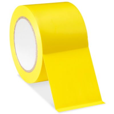 Industrial 3” Yellow Floor Tape, 100' Tape Roll