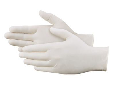 Uline Industrial Latex Gloves - Powder-Free, 5 Mil, Large S-6606L - Uline
