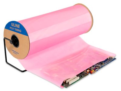 Anti-Static Poly Tubing Roll - 4 Mil, 24" x 500' S-6609