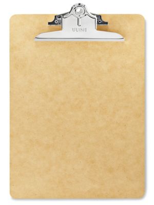 Pressboard Clipboard - Letter S-6615