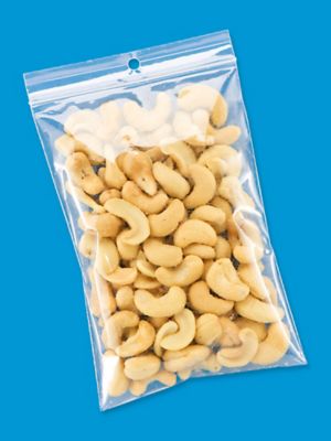 Reclosable Polypropylene Bags - 2 Mil, 4 x 6" S-6621