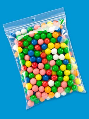Reclosable Polypropylene Bags - 2 Mil, 6 x 8" S-6622