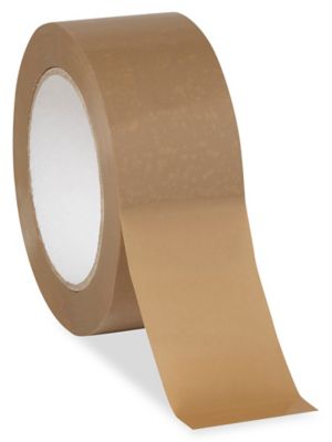 Natural Rubber Adhesive Tape - PVC, 2" x 110 yds, 2.0 Mil, Tan S-663
