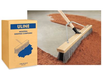 Industrial No Grit Sweeping Compound - 50 lb Box S-6633 - Uline