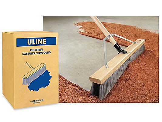 No Grit Sweeping Compound 50 Lb Box S 6633 Uline