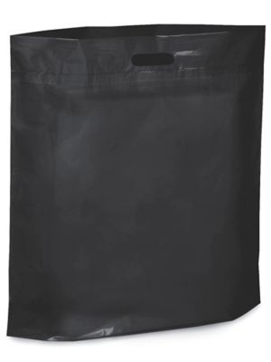 Wholesale 31*38CM Black Plastic Bag Manufacturer Wholesale Ldpe