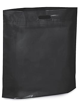 Die Cut Handle Bags - 20 x 20 x 5", Black S-6639BL