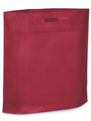 Die Cut Handle Bags - 20 x 20 x 5", Burgundy S-6639BU