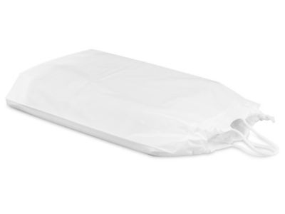 Draw Cord Bags 11 x 16 x 4", White S6642 Uline