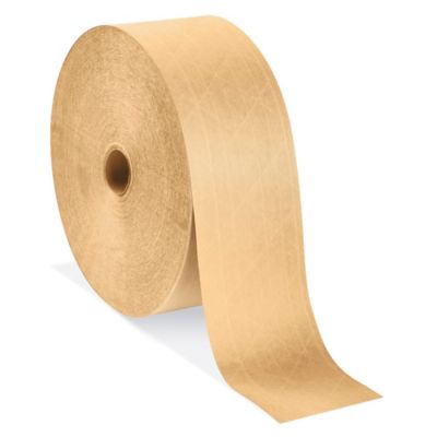 Paper Mart Kraft Tape Carton Sealing Tape Kraft Tape Roll | Quantity: 6 |  Width: 2 by Paper Mart