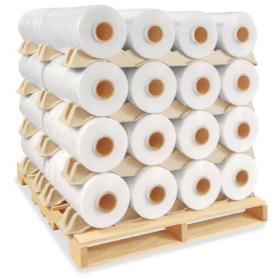 Uline Machine Length Stretch Film Skid Lot - Cast, 90 gauge, 20" x 5,000' S-6667S