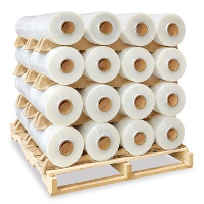 Uline Machine Length Stretch Film Skid Lot - Cast, 70 gauge, 20" x 6,500' S-6668S