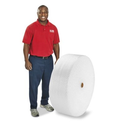 Pregis 12 x 375' Medium 5/16 Perforated Bubble Rolls - 4/Bundle