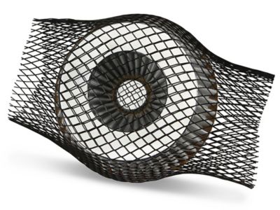 Protective Netting - 4-6" x 164', Black S-6698BL