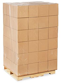 52 x 48 x 96" 2 Mil Clear Pallet Covers S-6701