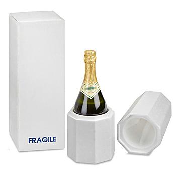 S-6717 – Emballages d'expédition pour bouteilles de champagne – Emballage pour 1 bouteille(s)