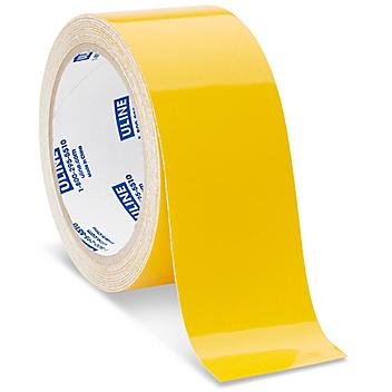 Reflective Tape - 2" x 10 yds, Yellow S-6731