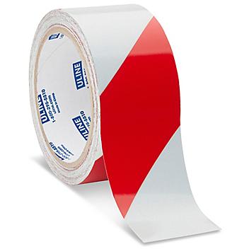 Reflective Tape - 2" x 10 yds, Red/White S-6732