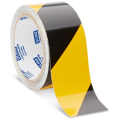 DHAEY Bande Réfléchissante Autocollante, Noir/Jaune Ruban Avertisseur  Reflechissante Conspicuity, Ruban Adhésif Signalisation, pour véhicules,  Camion, Rappel de sécurité,10cm x 45m : : Auto et Moto